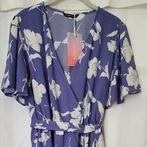 Full length floral dress